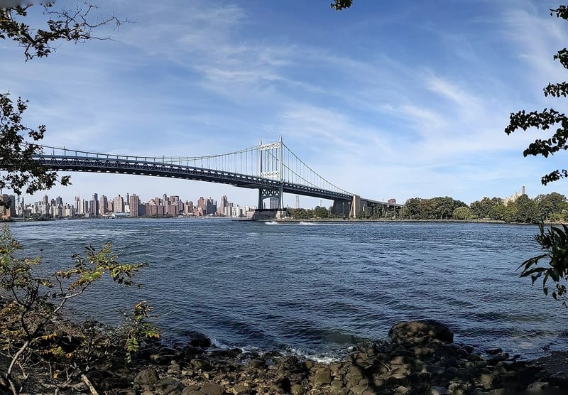 View of the East River from Astoria Park